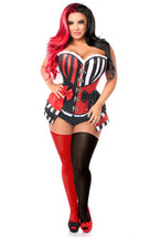 Load image into Gallery viewer, 3pcs Jokester Villain Costume - Corset Envy